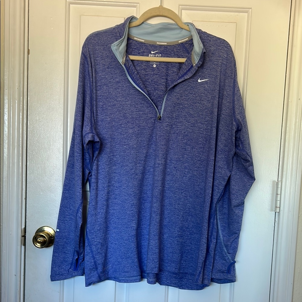 Nike Dri-FIT Blue Running Top